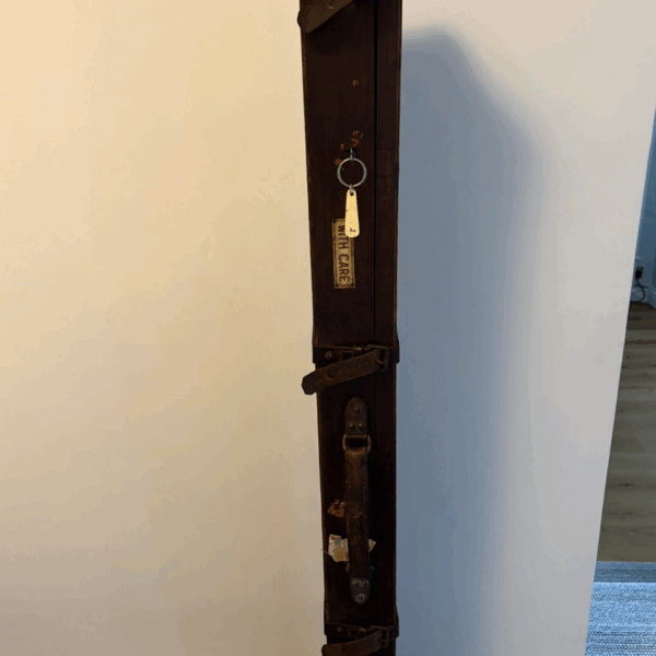 Antique Campaign brass bound wooden case - Circa 1900